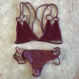 Acacia bikini in Merlot! 💜
